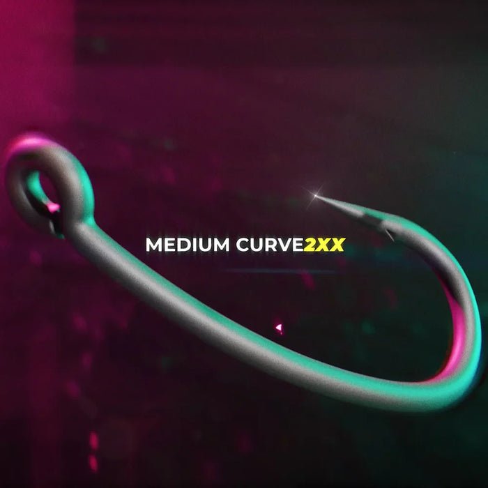 RidgeMonkey Ape-X Medium Curve 2XX Barbed size 4 RidgeMonkey - UK Camping And Leisure