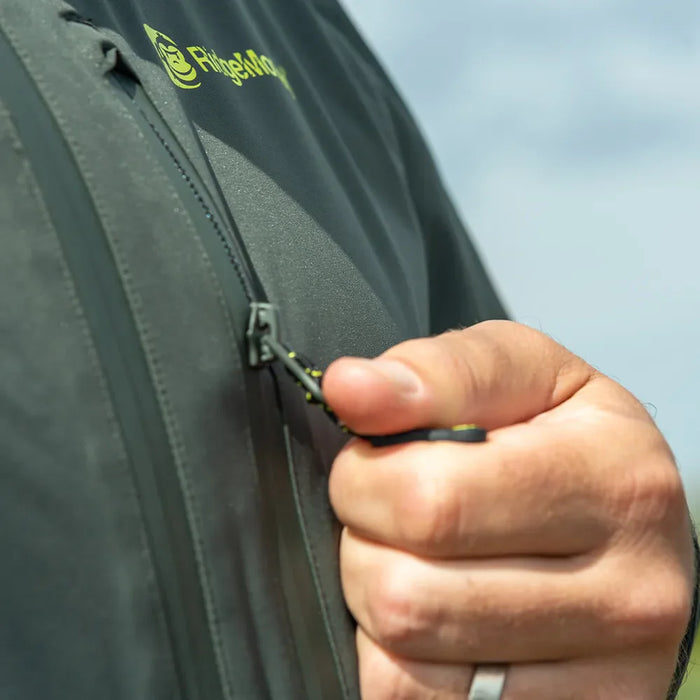 RidgeMonkey APEarel ThermaPro Waterproof Shell Coat Green M RidgeMonkey - UK Camping And Leisure