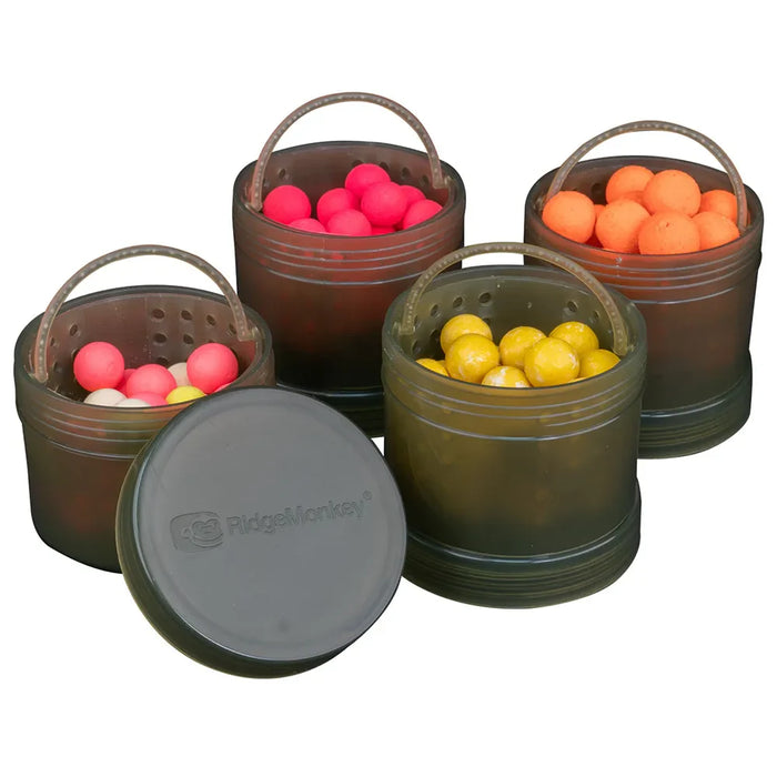 RidgeMonkey Modular Hookbait Pots Camo RidgeMonkey - UK Camping And Leisure