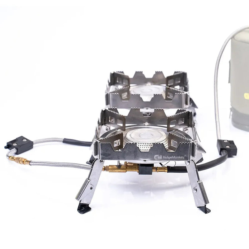 RidgeMonkey Quad Connect Pro Full Kit RidgeMonkey - UK Camping And Leisure