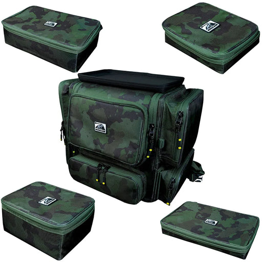 RidgeMonkey Ruggage 40 Litre Rucksack and Accessory Case Bundle RidgeMonkey - UK Camping And Leisure