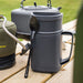 RidgeMonkey ThermoMug DLX Brew Set Grey RidgeMonkey - UK Camping And Leisure