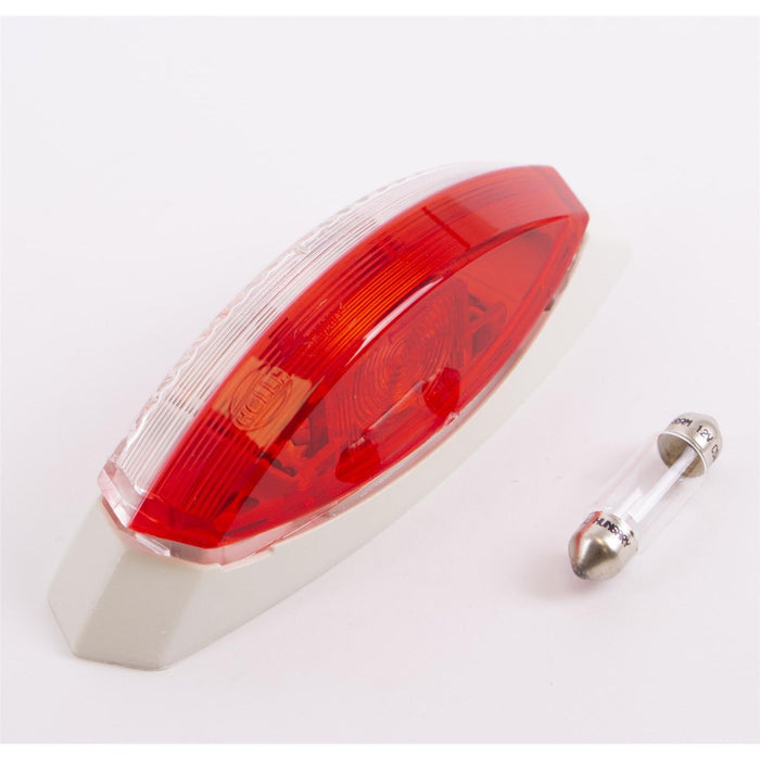 Right Hella Red And White Clear Side End Marker Lamps Lights Caravan Motorhome Hella - UK Camping And Leisure