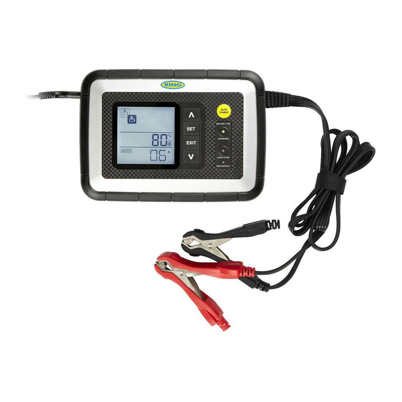 Ring 12V Multi Stage Fully Automatic Smartcharge Battery Charger RSC612 upto 5.0L Ring Automotive - UK Camping And Leisure