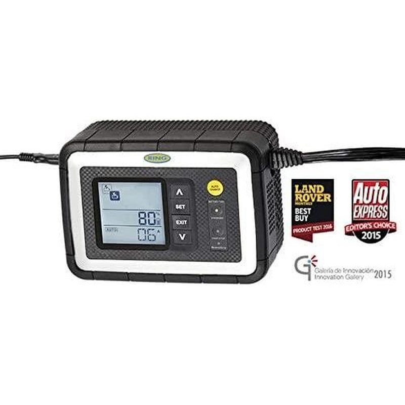 Ring 12V Multi Stage Fully Automatic Smartcharge Battery Charger RSC612 upto 5.0L Ring Automotive - UK Camping And Leisure