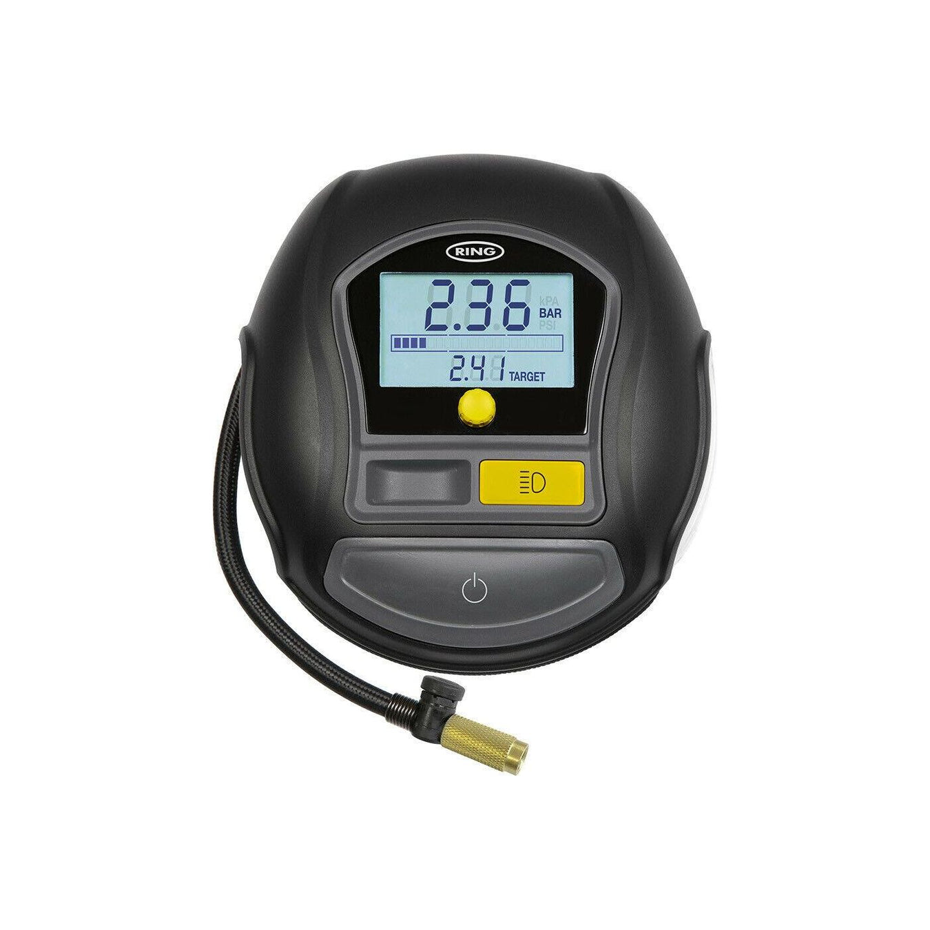 Ring 12v Rapid Digital Tyre Inflator Ring Automotive - UK Camping And Leisure