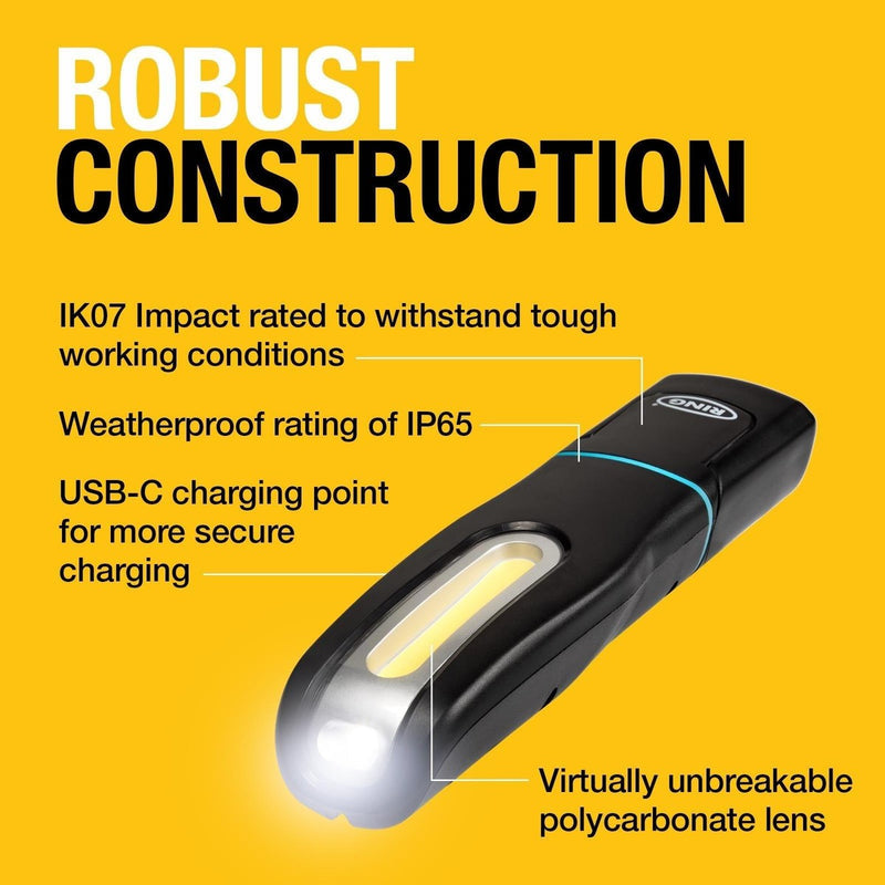 Ring MAGFLEX MINI250 Rechargeable Inspection Lamp Ring Automotive - UK Camping And Leisure
