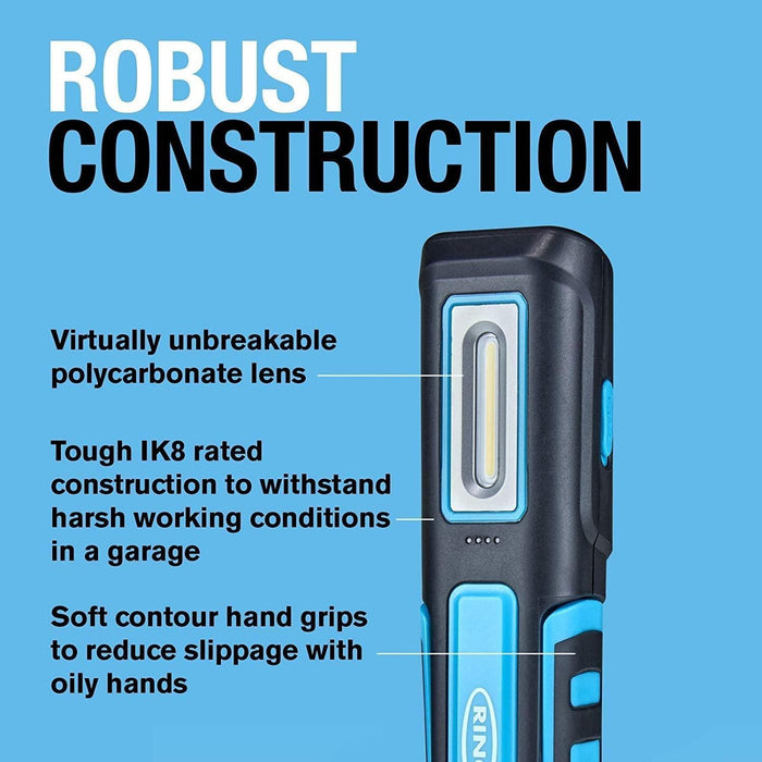 Ring MAGflex Pro Fast Charge LED Inspection Lamp Ring Automotive - UK Camping And Leisure