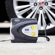 Ring RAC630 12V Digital Air Compressor Wheel Tyre Inflator Pump Psi & Bar + Case Ring - UK Camping And Leisure