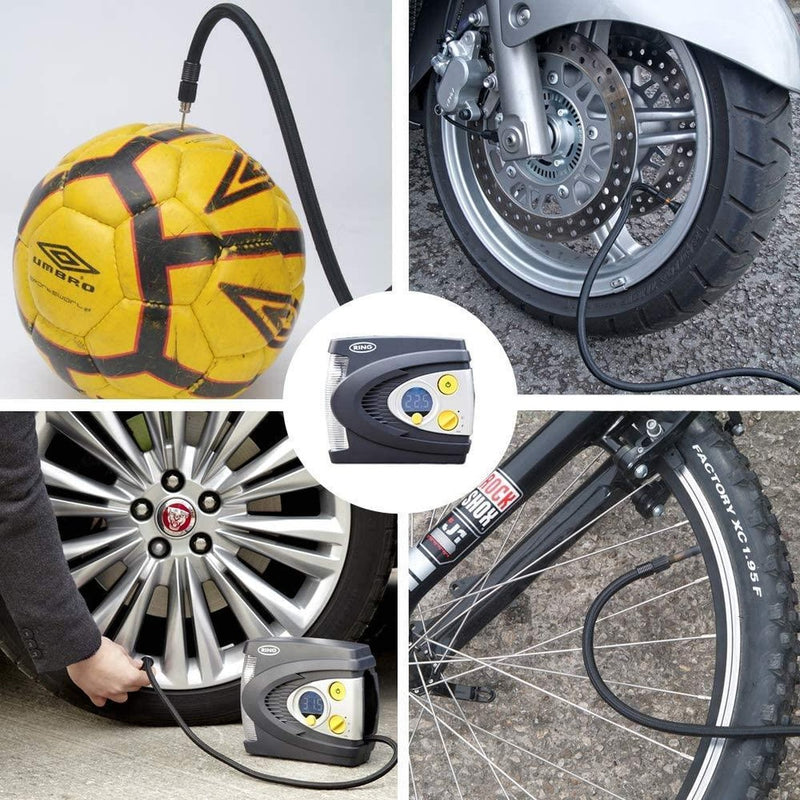 Ring RAC635 12V Tyre Inflator Pump Ring - UK Camping And Leisure