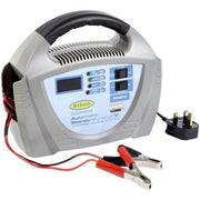 Ring RCB212 12V Battery Charger, 12A Charger for Vehicles Up to 3.0L, Charger for Lead Acid and Gel Batteries, Protects Against Overcharging Ring Automotive - UK Camping And Leisure