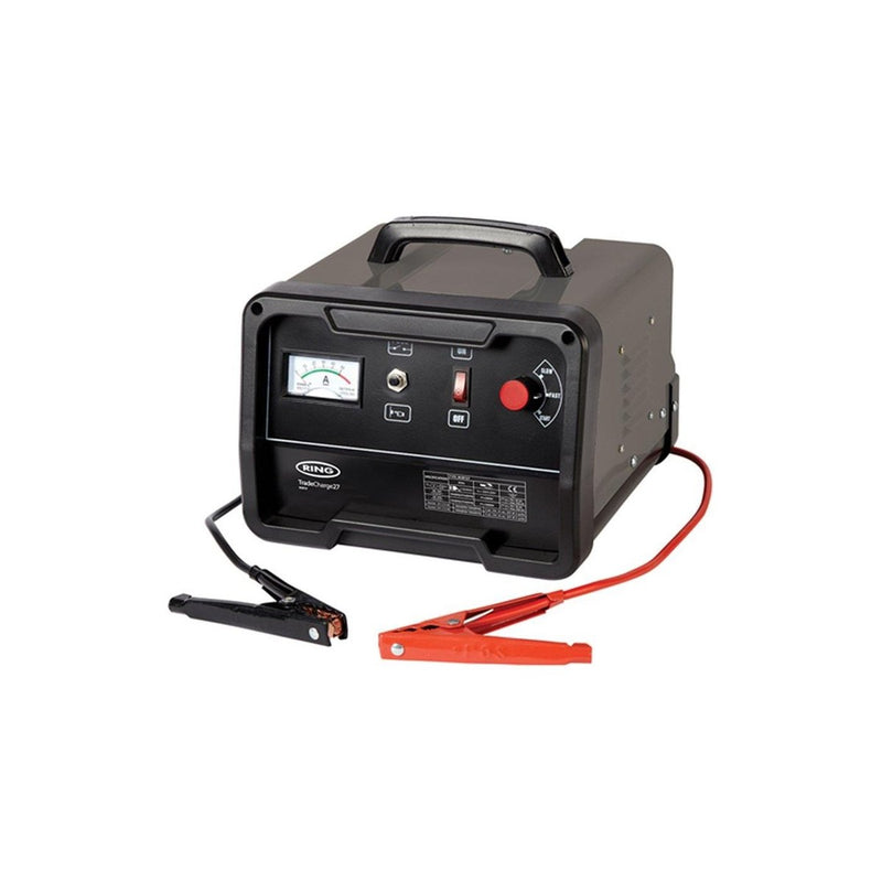 Ring RCBT27 Pro Battery Charger Jump Starter 12V/24V 27A Ring Automotive - UK Camping And Leisure