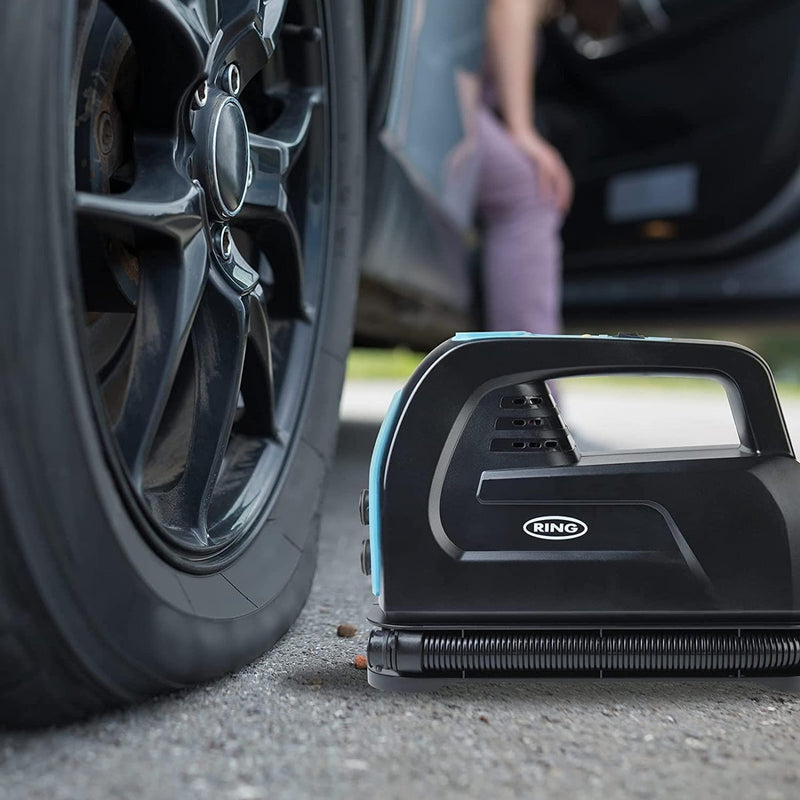 Ring RTC5500 2-in-1 Digital Tyre Inflator & Air Pump Car Van Tent Kayaks Ring - UK Camping And Leisure