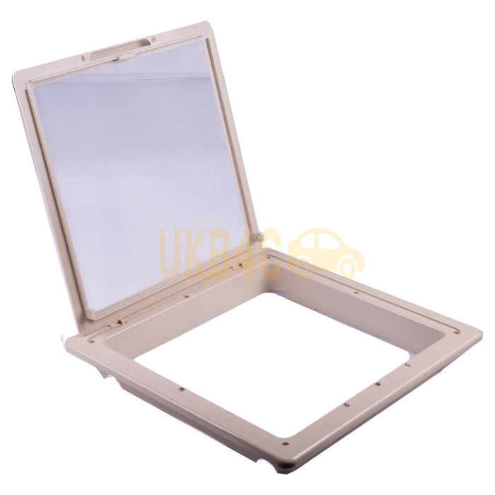 Roof Vent Sky Light Caravan Motorhome 280 x 280mm Flynet Beige MPK Rooflight MPK - UK Camping And Leisure