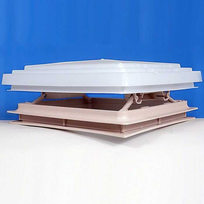 Roof Vent Sky Light Caravan Motorhome 280 x 280mm Flynet Beige MPK Rooflight MPK - UK Camping And Leisure