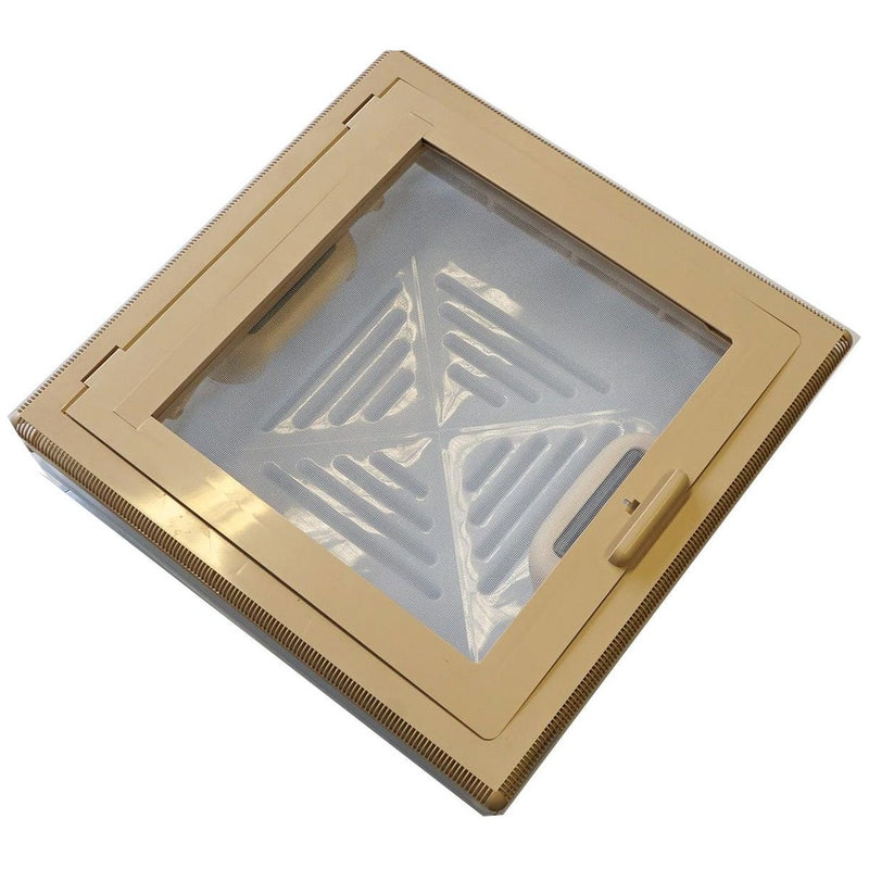Roof Vent Sky Light Caravan Motorhome 400 x 400mm Flynet Beige MPK Rooflight MPK - UK Camping And Leisure