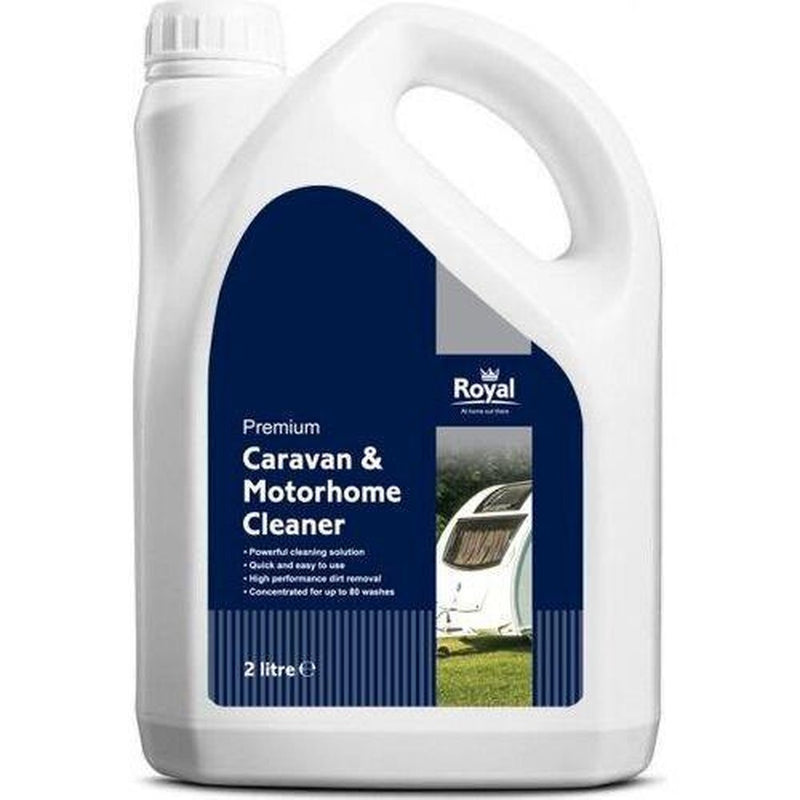 Royal 2 Litre Premium Caravan & Motorhome Cleaner Algae Black Streak Remover Royal - UK Camping And Leisure