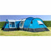 Royal Buckland 8 Berth Poled Tent & Extension Porch Including Carpet UK Camping And Leisure