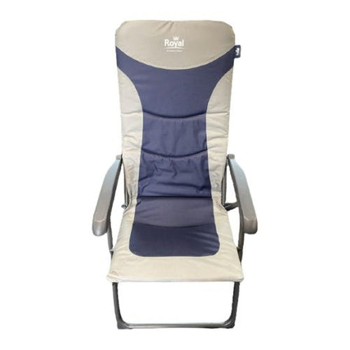 Royal Colonel Chair Blue High Back Camping Chair Royal - UK Camping And Leisure