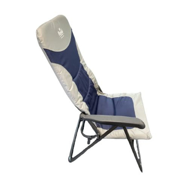 Royal Colonel Chair Blue High Back Camping Chair Royal - UK Camping And Leisure