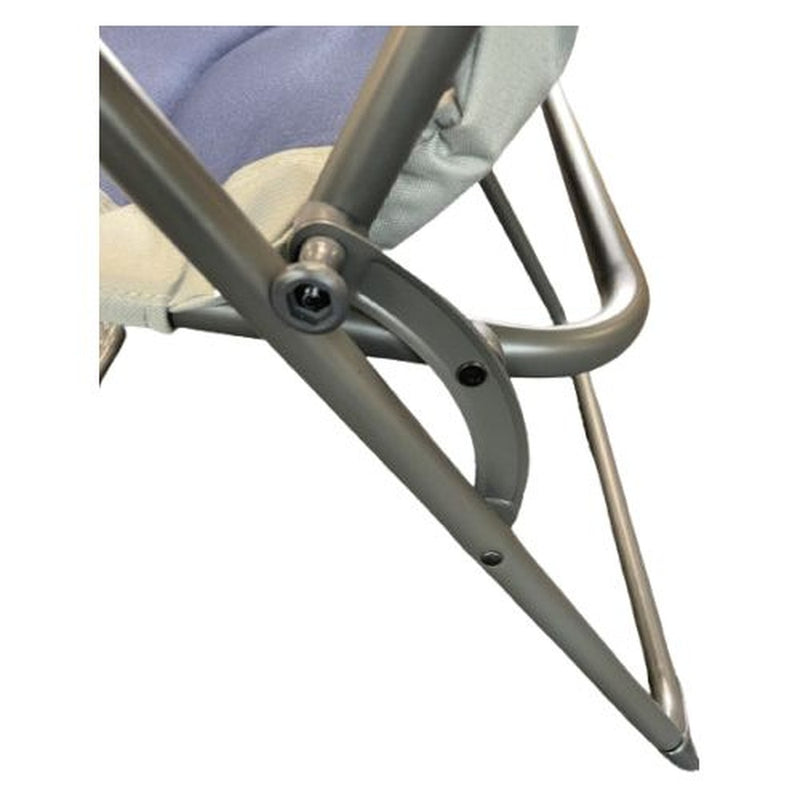 Royal Colonel Chair Blue High Back Camping Chair Royal - UK Camping And Leisure