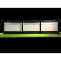 Royal Fixed 3 Panel Air Windbreak With FREE Pump