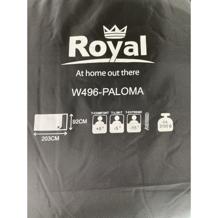 Royal Leisure Sleeping Bag Paloma Premium 65Oz Camping Outdoors Travel Home UK Camping And Leisure