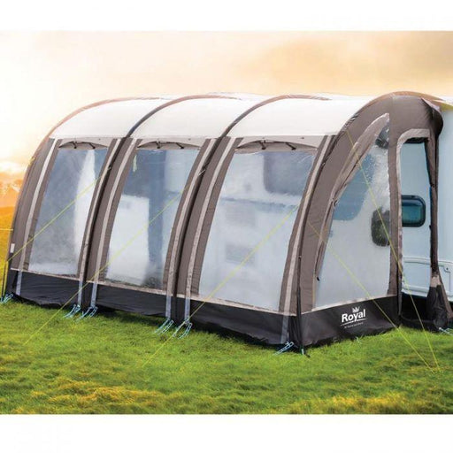 Royal Lightweight Welbeck 390 Porch Awning Caravan Outdoors Touring Royal - UK Camping And Leisure