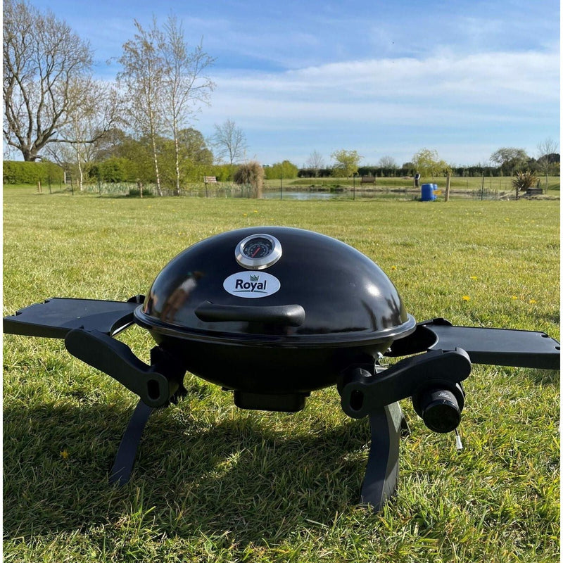 Royal Table Top Gas BBQ With Cast Iron Grill Royal - UK Camping And Leisure