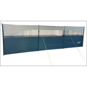 Royal Windbreak Steel Poles 3 Panel Clear Window Camping Motorhome Awning Beach Royal - UK Camping And Leisure