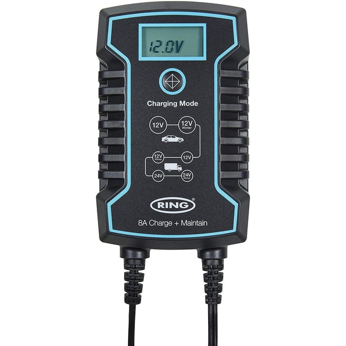 RSC808 Ring 8A Smart Charger and Battery Maintainer — UK Camping