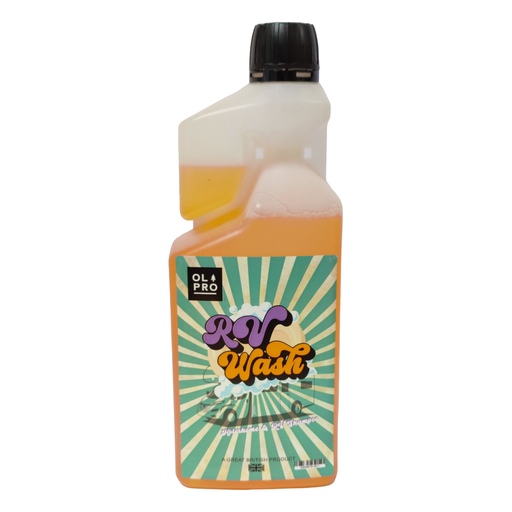 Olpro Motorhome Shampoo Plus 1ltr Dosage Bottle Olpro - UK Camping And Leisure