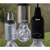 Camptech LED Hanging light - single pack Black