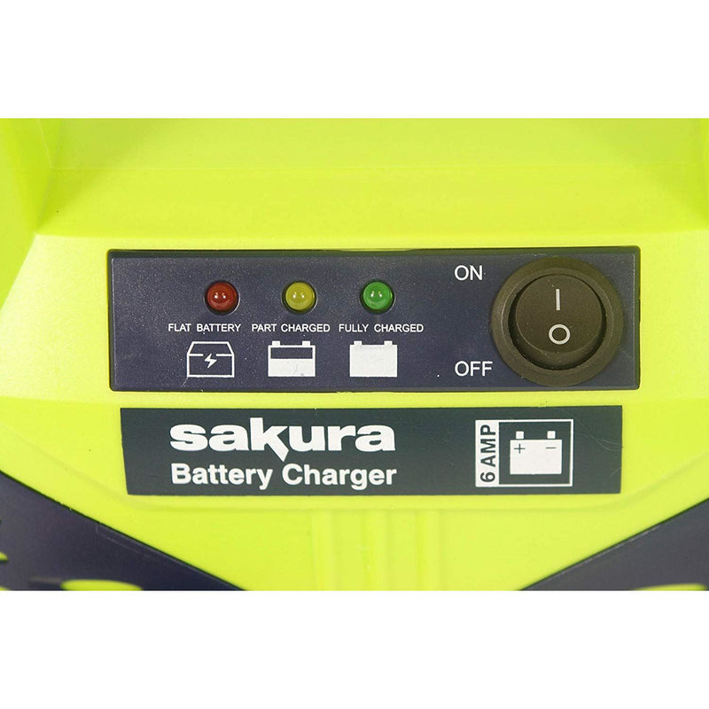 Sakura 8 Amp 12 V Car Battery Charger Sakura - UK Camping And Leisure