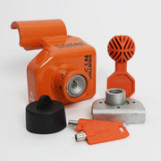 Saracen Gullwing AKS2004 / AKS3004 - Insurance Approved AlKo Caravan Hitch Lock Purpleline - UK Camping And Leisure