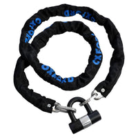 SAS 2M Heavy Duty 10mm Security Chain & Padlock Car Bike Caravan Trailer