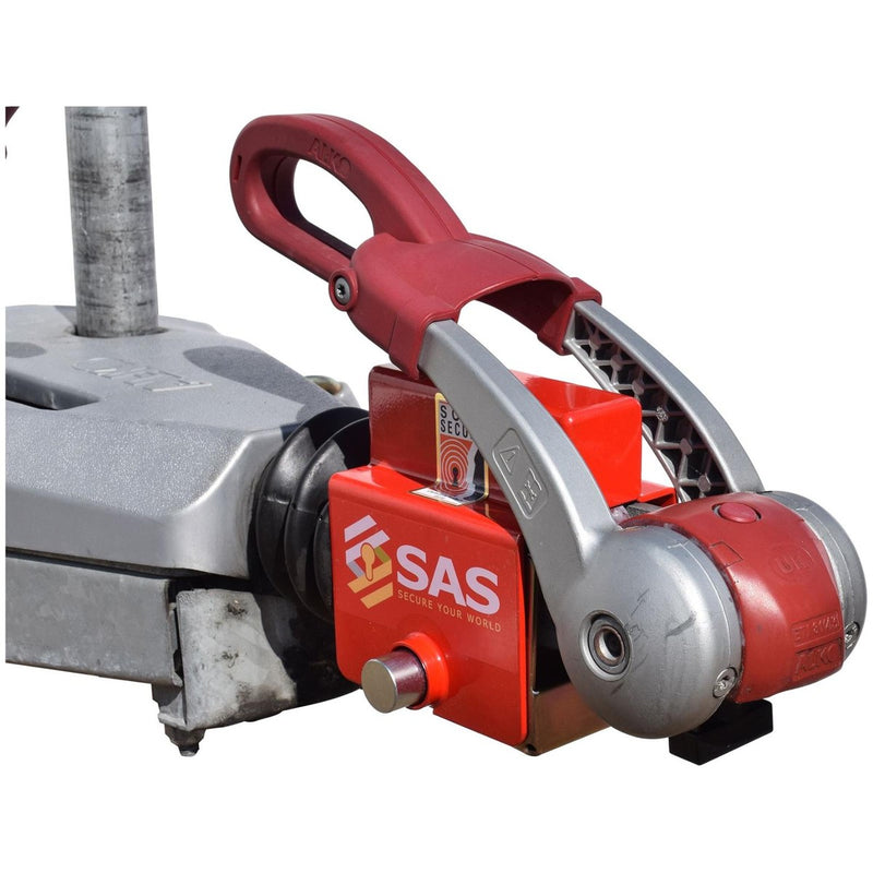 SAS Fortress 2 Gold Hitch Lock For AL-KO Stabilising Head Bailey & Swift Caravan SAS - UK Camping And Leisure