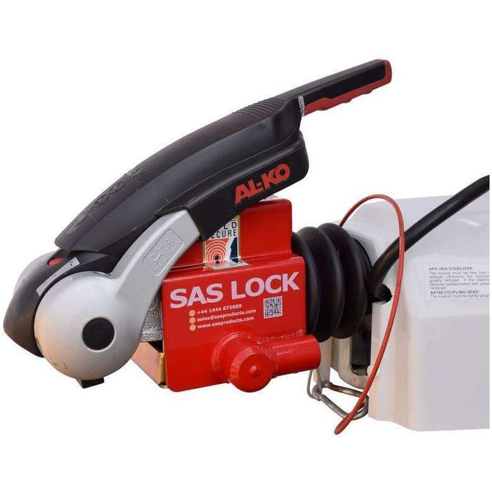 SAS Fortress 2 Gold Hitch Lock For AL-KO Stabilising Head Bailey & Swift Caravan UK Camping And Leisure