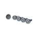 SAS M12x1.5 Premium Locking Wheel Bolts – 4 Pack (Spherical Seat Bolts for Alloys) SAS - UK Camping And Leisure