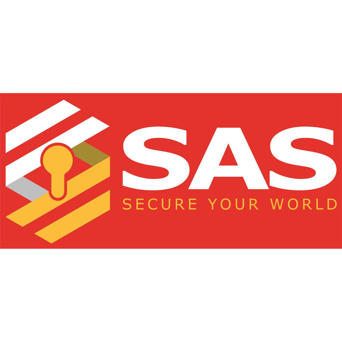 SAS Multi-Purpose 6mm Chain with High Security Padlock 0.9m long SAS - UK Camping And Leisure