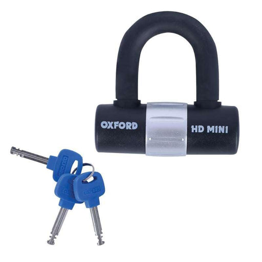 SAS Oxford Mini Shackle Disk 14mm Padlock Thatcham Approved Cable Ground Anchor SAS - UK Camping And Leisure