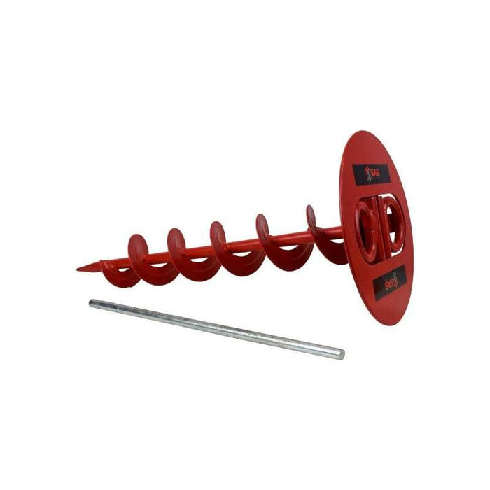 SAS Screw In Soft Ground Securing Point Anchor 500mm Caravan Camping SAS - UK Camping And Leisure