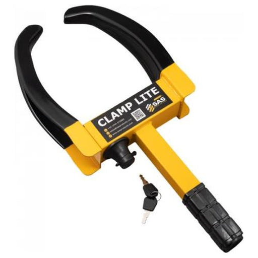 SAS Security Wheel Clamp Universal Size Alloy and Steel 175-275mm Adjustable SAS - UK Camping And Leisure