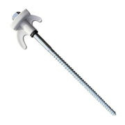 Olpro Screw in Hard Ground Rock Pegs Peg With 20pcs Adaptor and Peg Puller Olpro - UK Camping And Leisure