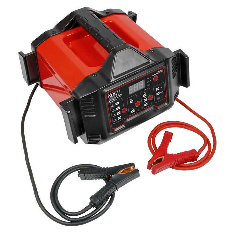 Sealey Battery Charger Automatic Maintainer 6/12V 150A Starter/15A Sealey - UK Camping And Leisure