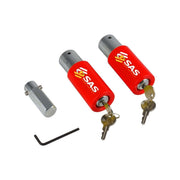 Set of 2, Two SAS Heavy Duty Caravan Tourer Corner Steady Stabiliser Leg Locks SAS - UK Camping And Leisure