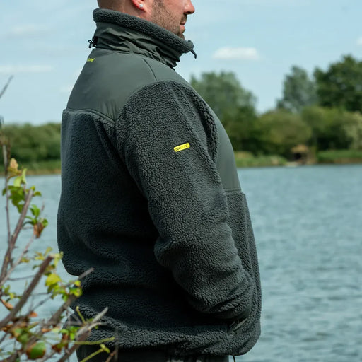 RidgeMonkey APEarel ThermaPro Sherpa Fleece Green XXXL RidgeMonkey - UK Camping And Leisure