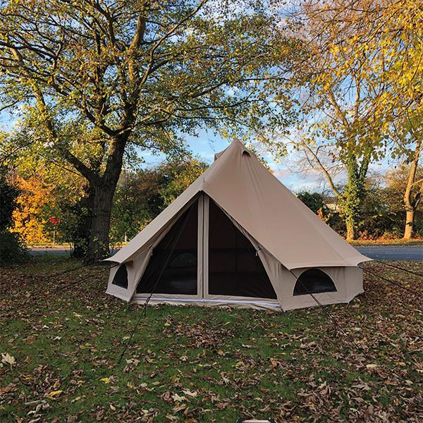 Signature Glamping Classic Bell Tent 7 Berth UK Camping And Leisure