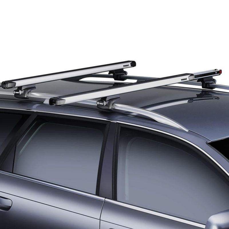 Thule SlideBar Roof Bars full kit 891000 710600 186136 close-up detail
