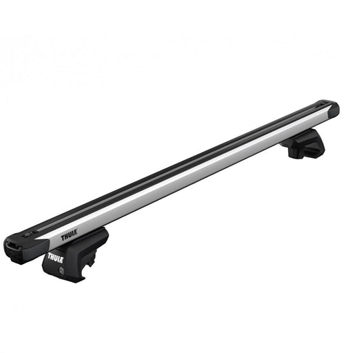 Thule SlideBar Roof Bars full kit 891000 710600 186192 installed on vehicle